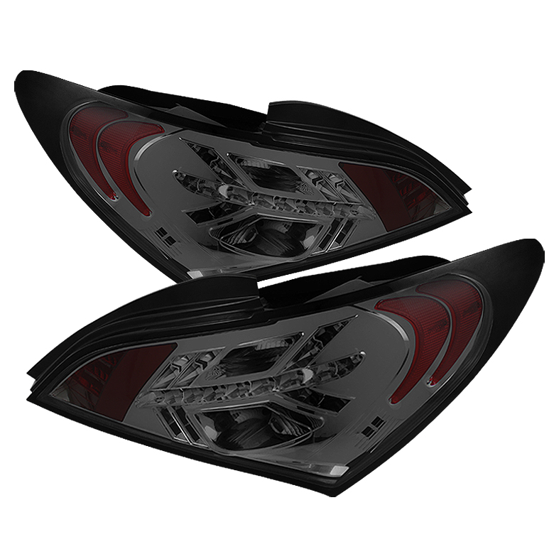 Hyundai Genesis 10-12 2Dr LED Tail Lights - Smoke