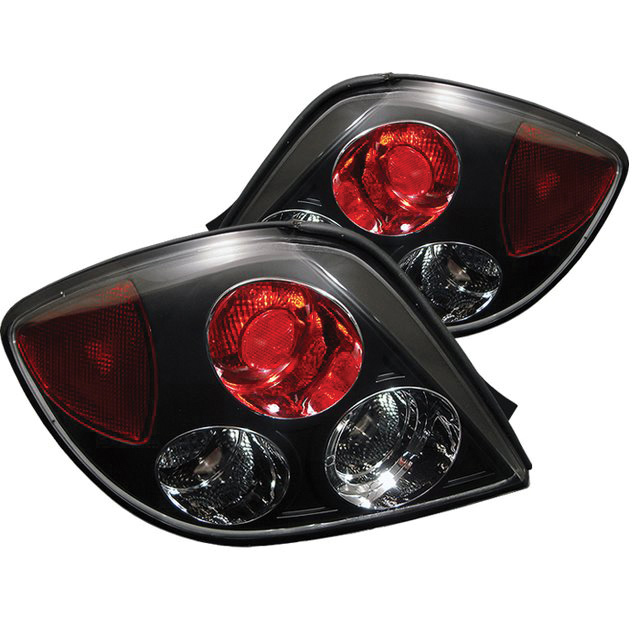 Hyundai Tiburon 03-05 Euro Style Tail Lights - Black