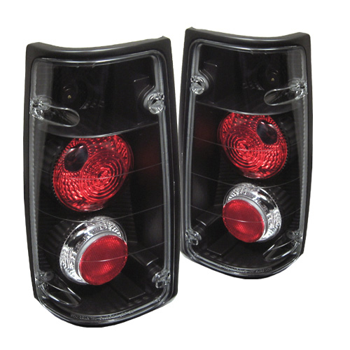 Isuzu Rodeo 91-97 / Isuzu Amigo 89-94 Euro Style Tail Lights - Black