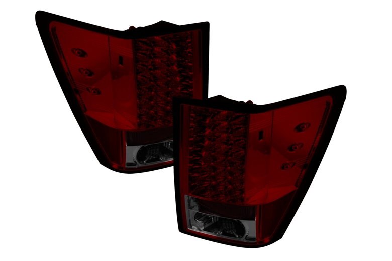 Jeep Grand Cherokee 05-06 LED Tail Lights - Red Smoke