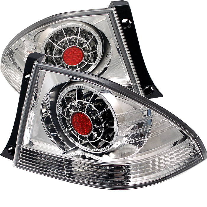 Lexus IS 300 01-03 LED Tail Lights - Chrome