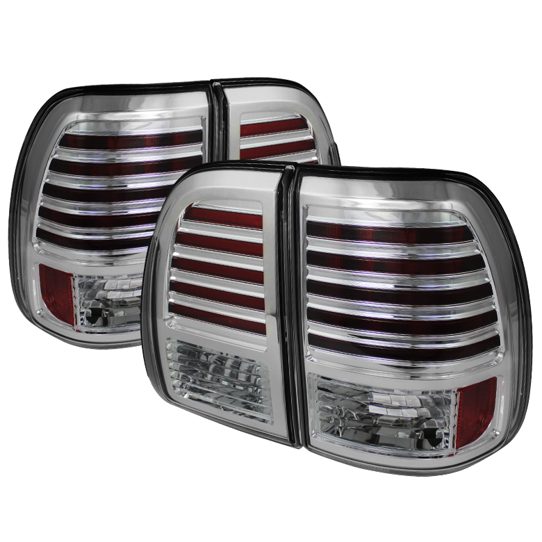 Lexus LX470 03-07 LED Tail Lights - Chrome