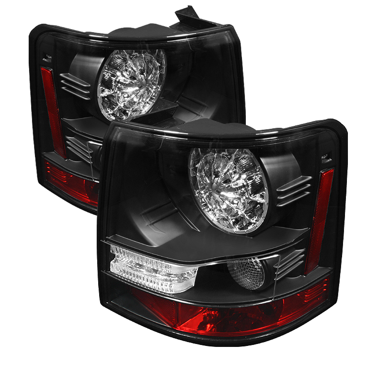 Land Rover Range Rover Sport 06-09 LED Tail Lights - Black