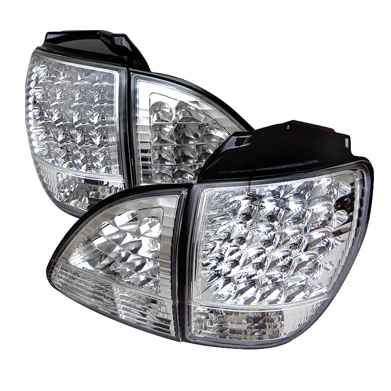 Lexus RX 300 01-03 LED Tail Lights - Chrome