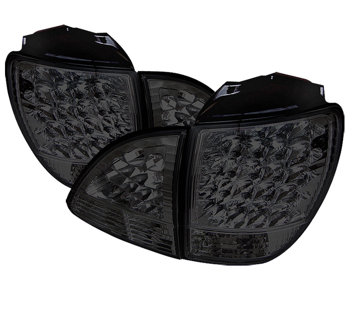 Lexus RX 300 01-03 LED Tail Lights - Smoke