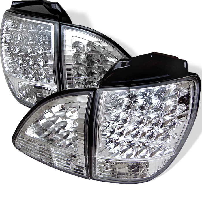 Lexus RX 300 98-00 LED Tail Lights - Chrome