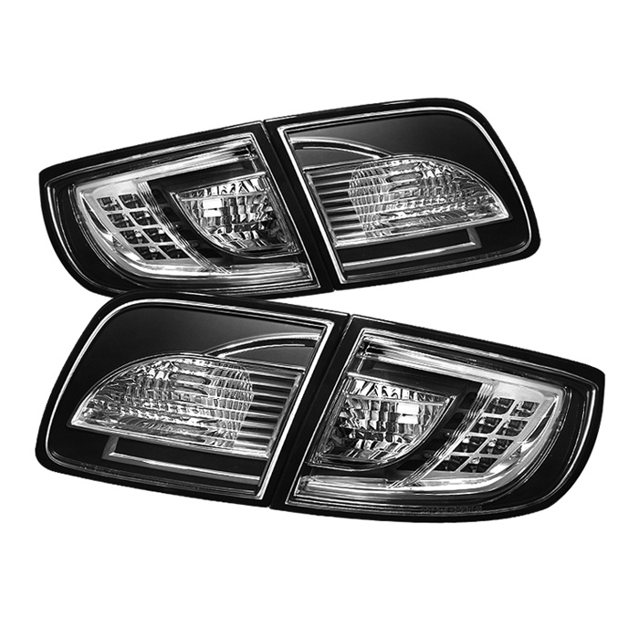 Mazda 3 03-08 4Dr Sedan ( Non Hatchback ) LED Tail Lights - Black