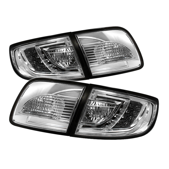 Mazda 3 03-08 4Dr Sedan ( Non Hatchback ) LED Tail Lights - Chrome