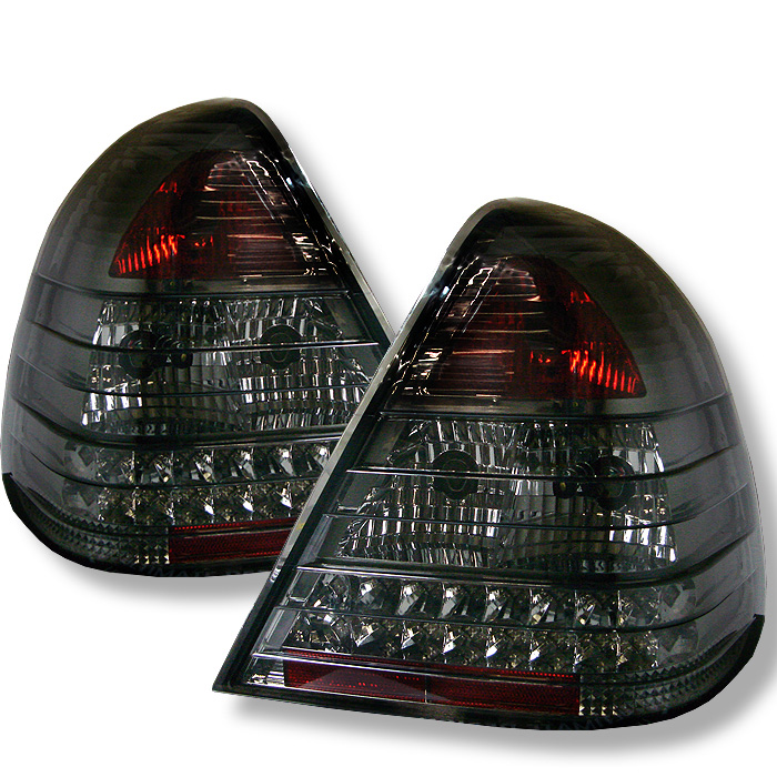 Mercedes Benz W202 C-Class 94-00 LED Tail Lights - Smoke