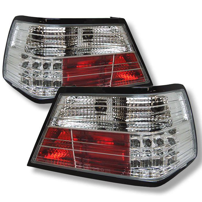 Mercedes Benz W124 E-Class 86-95 (Not fit Wagon) LED Tail Lights - Chrome