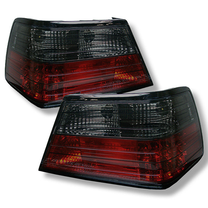 Mercedes Benz W124 E-Class 86-95 (Not fit Wagon) LED Tail Lights - Red Smoke