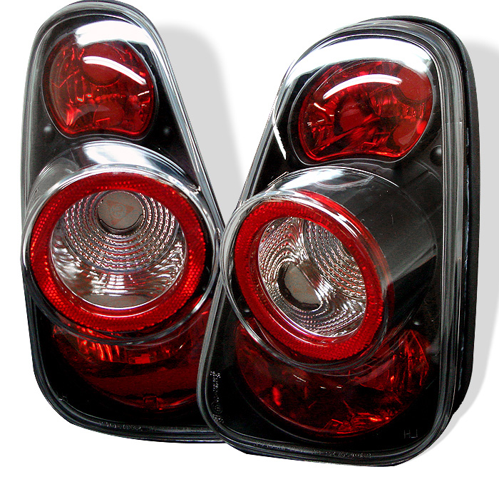 Mini Cooper 02-06 / Cooper Convertibles 05-08 Euro Style Tail Lights - Black