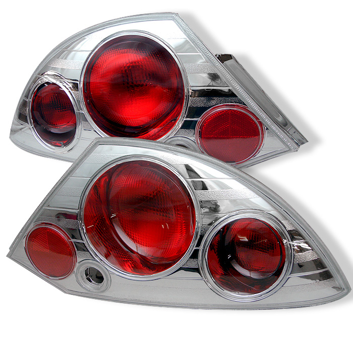 Mitsubishi Eclipse 00-02 Euro Style Tail Lights - Chrome