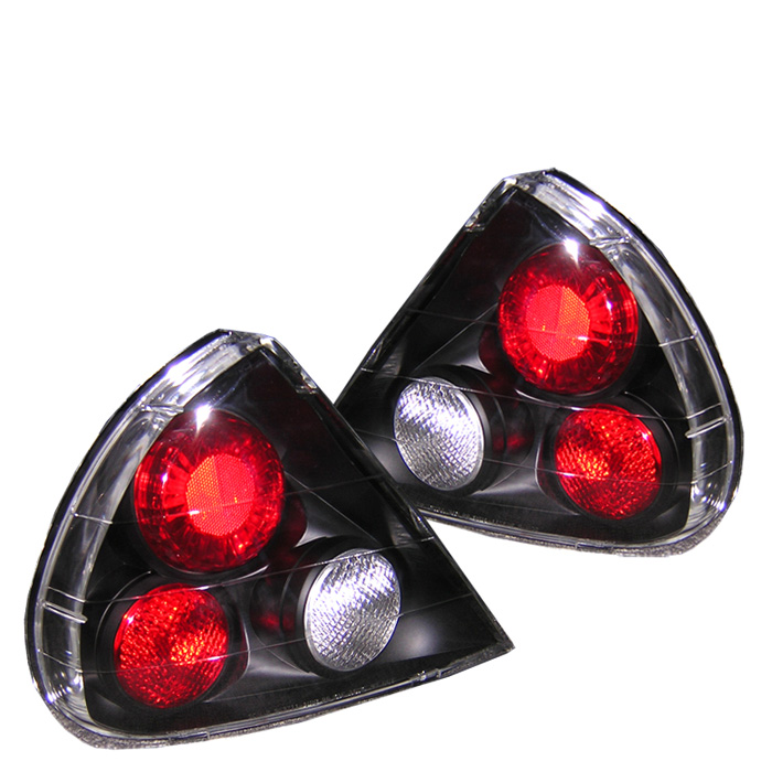 Mitsubishi Lancer 97-98 2/4Dr Euro Style Tail Lights - Black