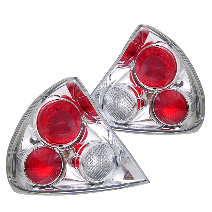 Mitsubishi Lancer 97-98 2/4Dr Euro Style Tail Lights - Chrome