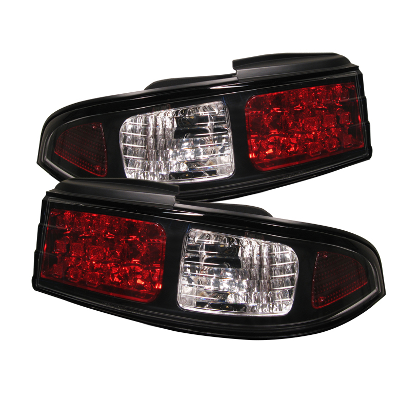 Nissan 240SX 95-98 LED Tail Lights - Black