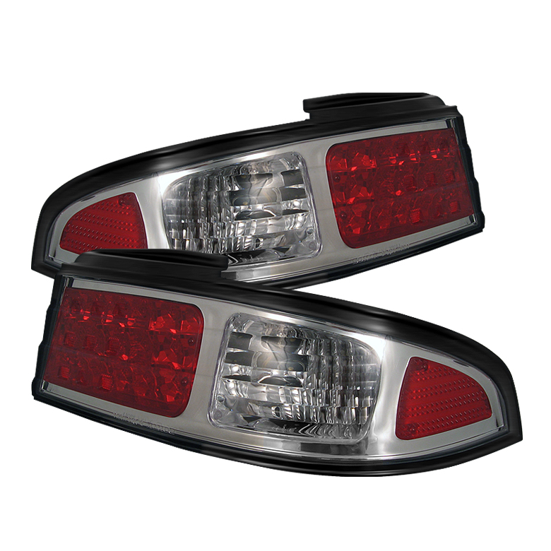 Nissan 240SX 95-98 LED Tail Lights - Chrome