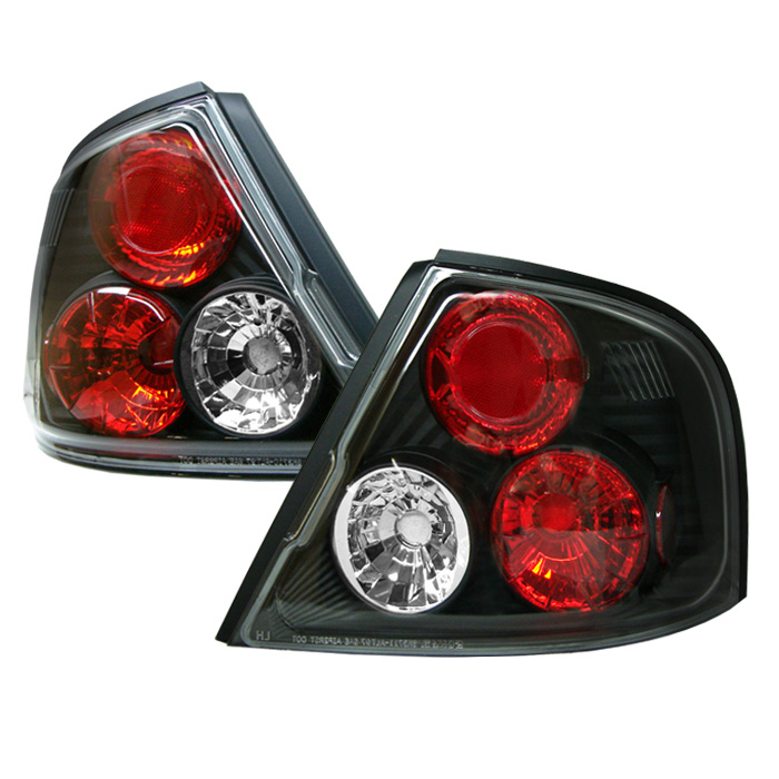 Nissan Altima 98-01 Euro Style Tail Lights - Black