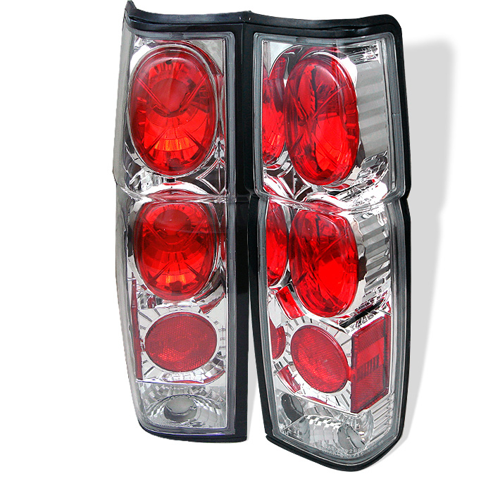 Nissan Hardbody 86-97 Euro Style Tail Lights - Chrome