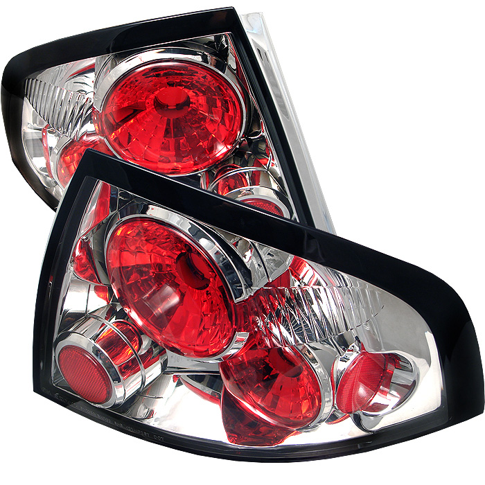 Nissan Sentra 00-03 Euro Style Tail Lights - Chrome