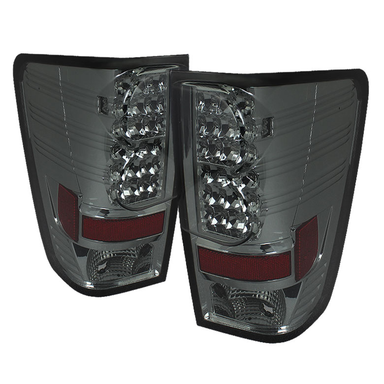 Nissan Titan 04-14 LED Tail Lights - Smoke