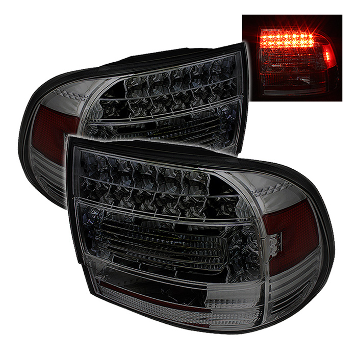 Porsche Cayenne 03-07 LED Tail Lights - Smoke