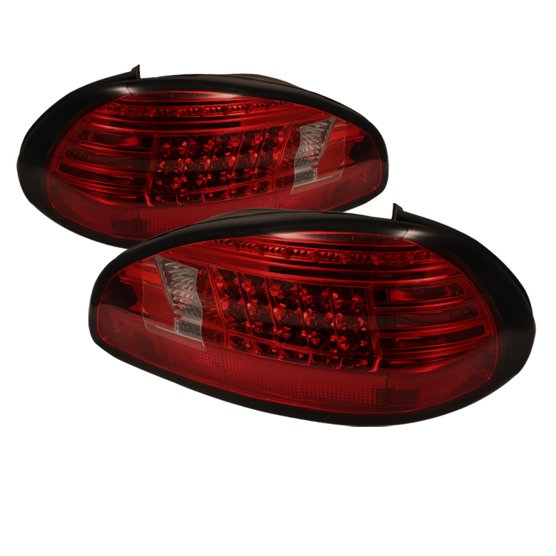 Pontiac Grand Prix 97-03 LED Tail Lights - Red Smoke