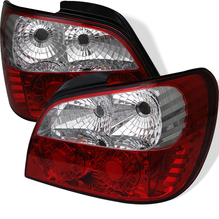 Subaru Impreza WRX / Sti 02-03 4Dr (Not Fit Wagon) LED Tail Lights - Red Clear