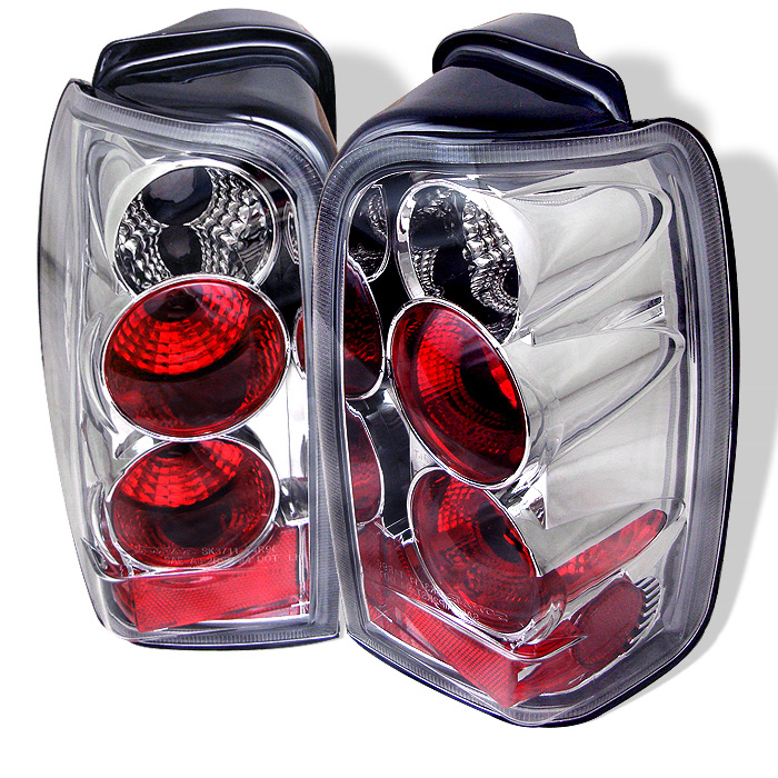 Toyota 4 Runner 96-02 Euro Style Tail Lights - Chrome