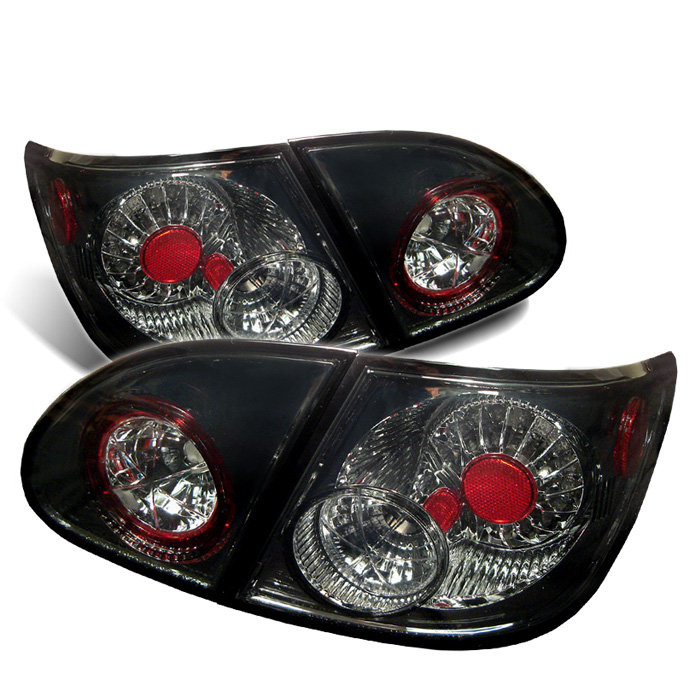 Toyota Corolla 03-08 LED Tail Lights - Smoke