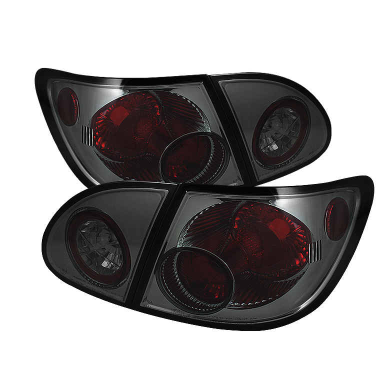 Toyota Corolla 03-08 Euro Style Tail Lights - Smoke