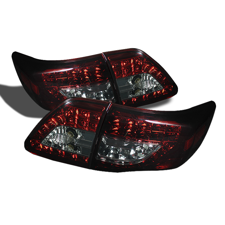 Toyota Corolla 09-10 ( LED Indicator ) LED Tail Lights - Red Smoke