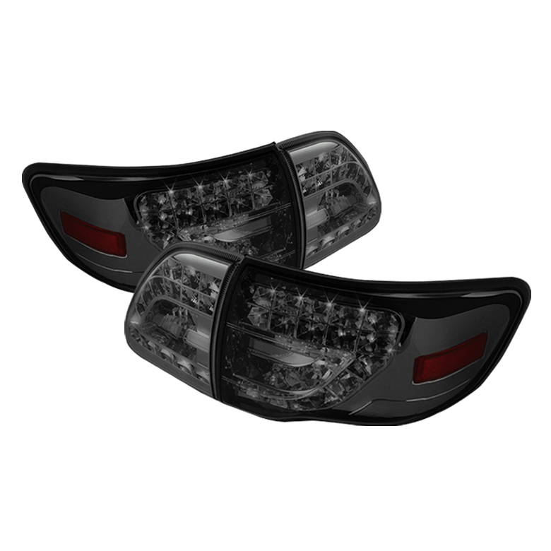 Toyota Corolla 09-10 ( LED Indicator ) LED Tail Lights - Smoke