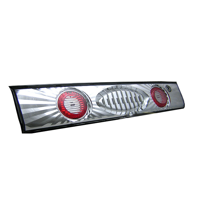 Toyota Corolla 93-97 Euro Style Trunk Tail Lights - Chrome