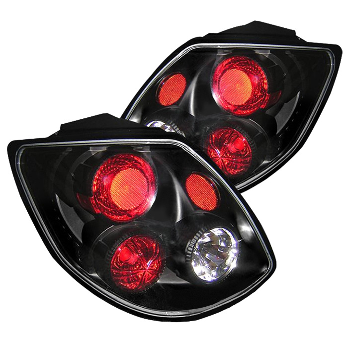 Toyota Matrix 03-05 Euro Style Tail Lights - Black