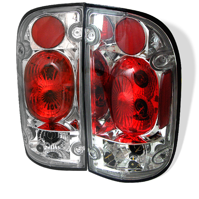 Toyota Tacoma 01-04 Euro Style Tail Lights - Chrome