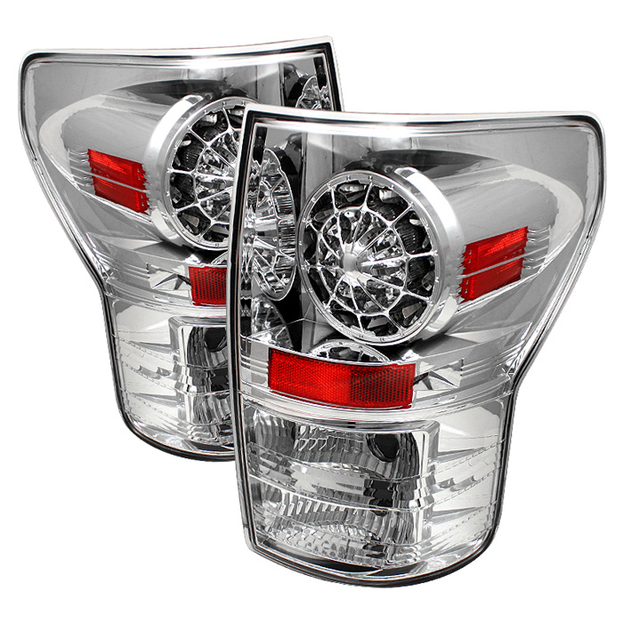 Toyota Tundra 07-13 LED Tail lights - Chrome