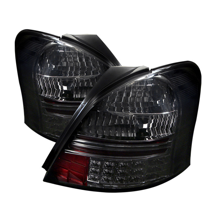 Toyota Yaris 07-08 2Dr LED Tail Lights - Smoke