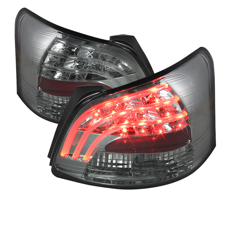 Toyota Yaris 07-09 4Dr LED Tail Lights - Smoke