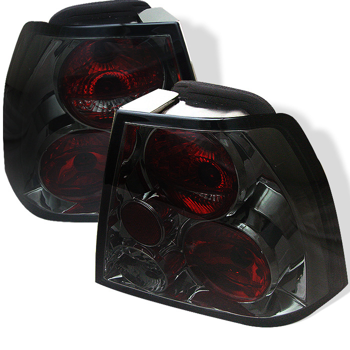 Volkswagen Jetta 99-04 Euro Style Tail Lights - Smoke