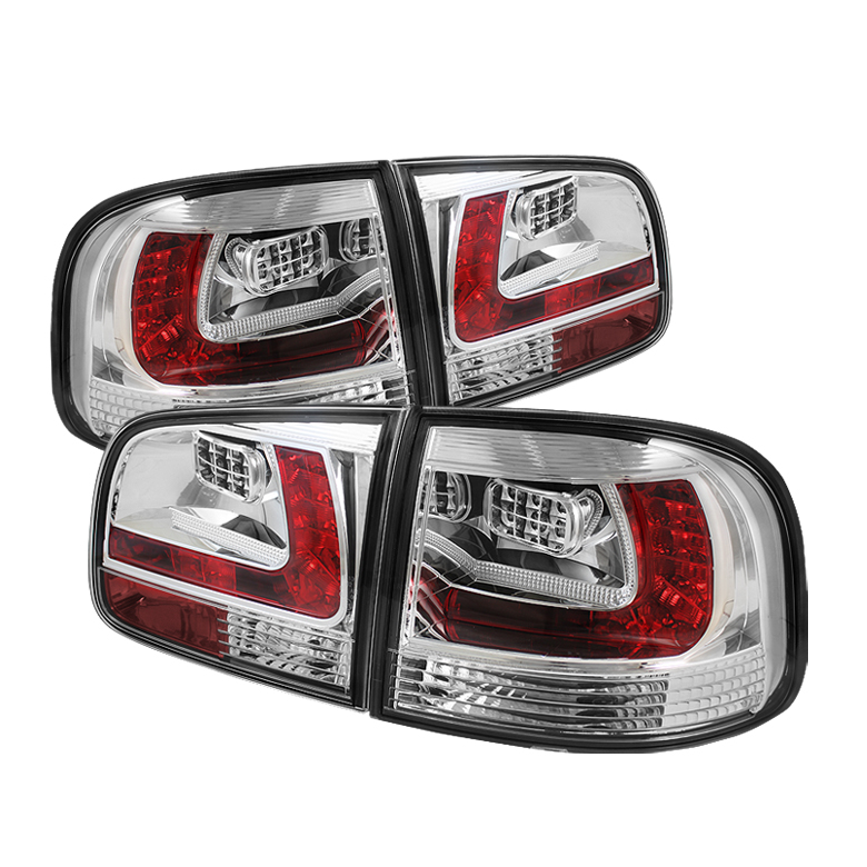 Volkswagen Touareg 03-07 LED Tail Lights - Chrome