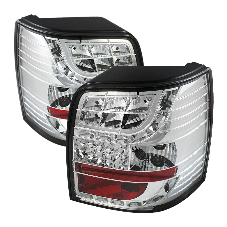 Volkswagen Passat 01-05 5Dr Light Bar Style LED Tail Lights - Chrome