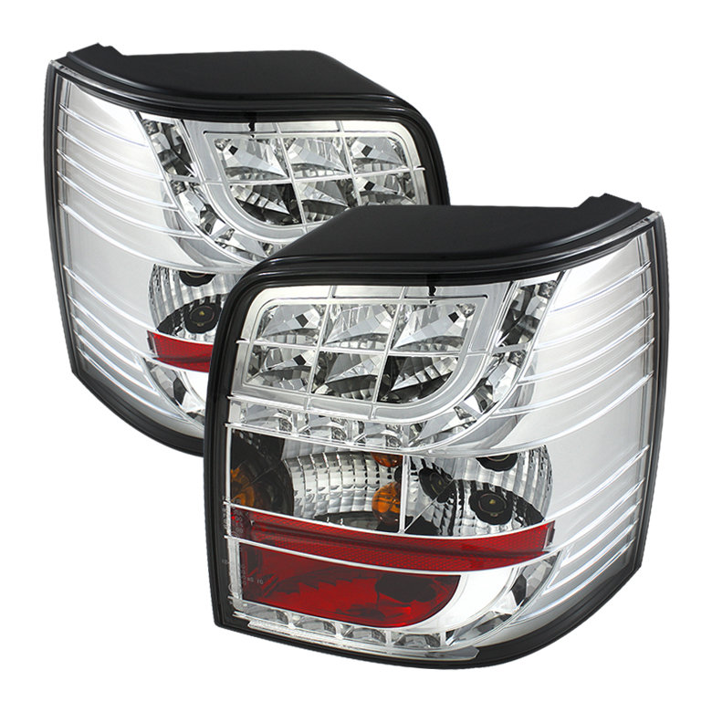 Volkswagen Passat 01-05 5Dr LED Tail Lights - Chrome