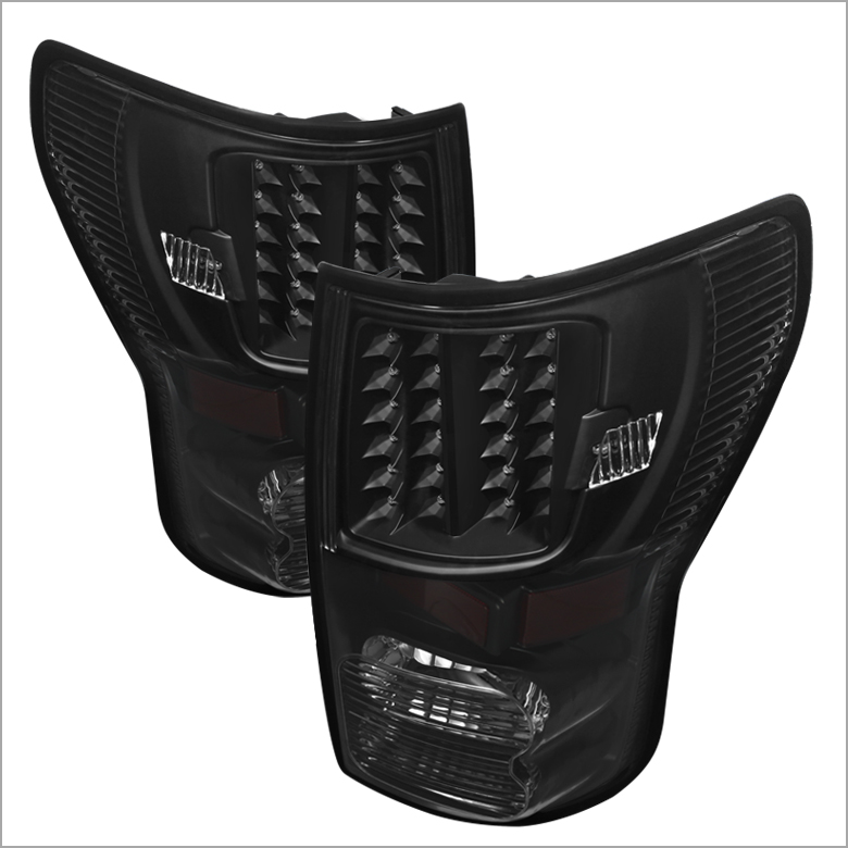 Toyota Tundra 07-13 LED Tail lights - Black