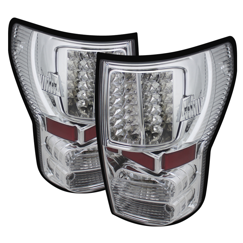 Toyota Tundra 07-13 LED Tail lights - Chrome