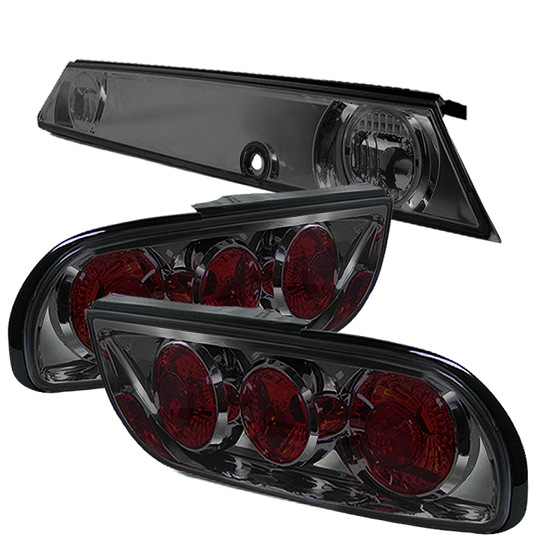 Nissan 240SX 89-94 3 Pieces Euro Tail Lights - Smoke