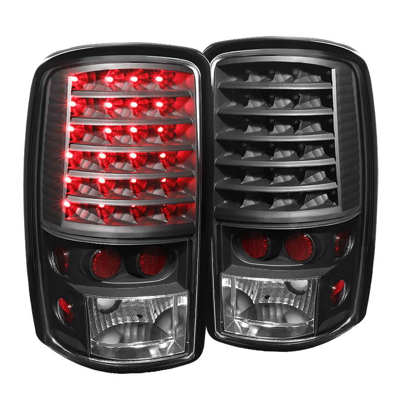 Chevy Suburban/Tahoe 1500/2500 00-06 / GMC Yukon/Yukon XL 00-06 / GMC Yukon Denali/Denali XL 01-06 ( Lift Gate Style Only ) LED Tail Lights - Black