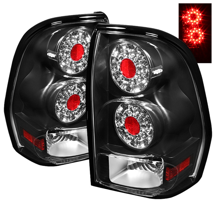 Chevy TrailBlazer 02-09 LED Tail Lights - Black