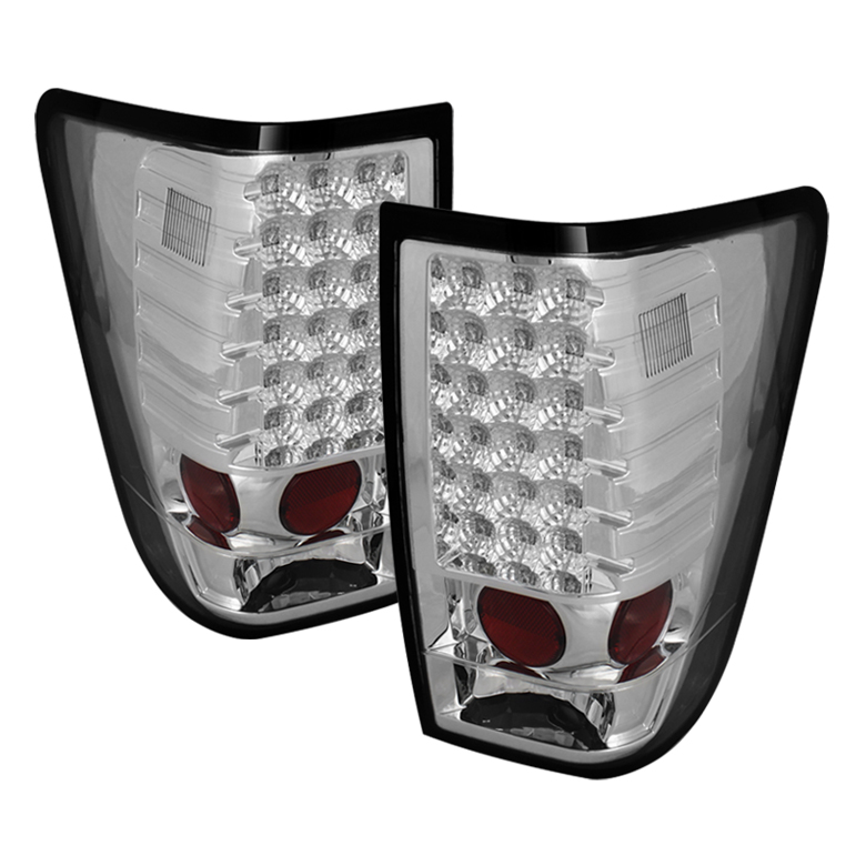 Nissan Titan 04-14 LED Tail Lights - Chrome