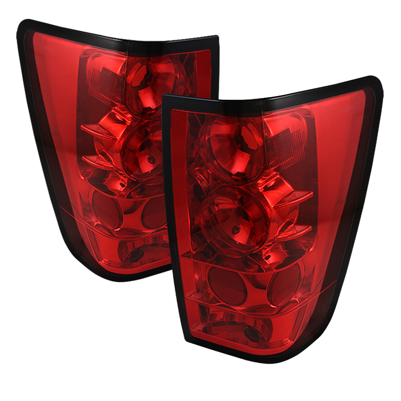 Nissan Titan 04-14 Euro Style Tail Lights - Red